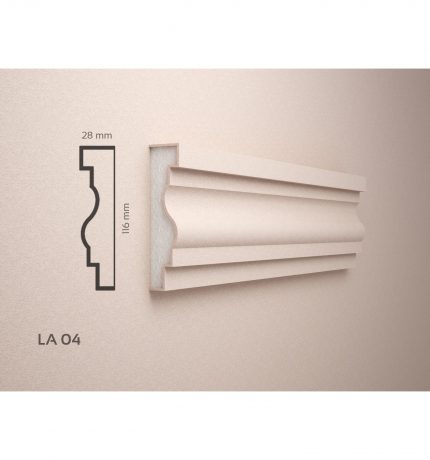 Ancadramente ferestre exterior din Polistiren Expandat cu Rasina - LA04